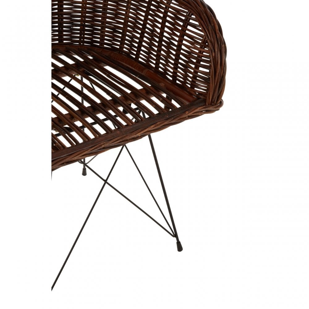 Manado Natural Croco Rattan Chair Natural