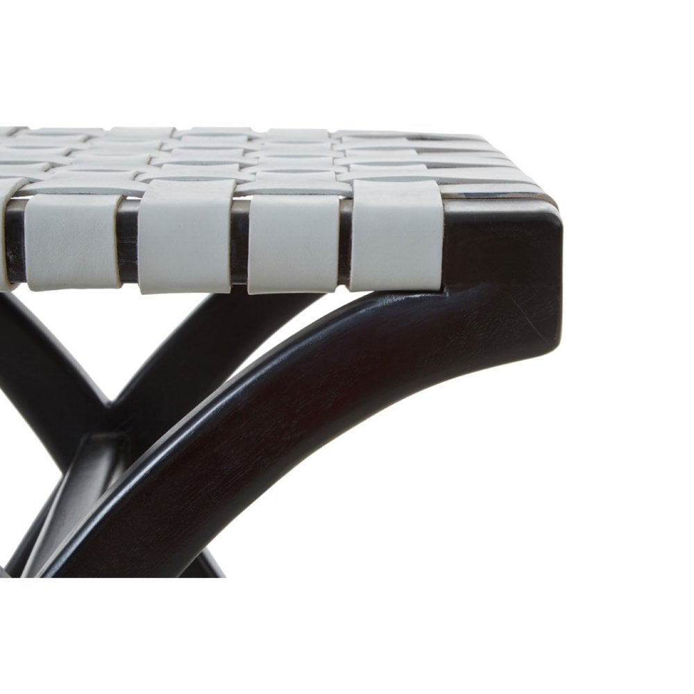 Kourtnai Grey Stool Black