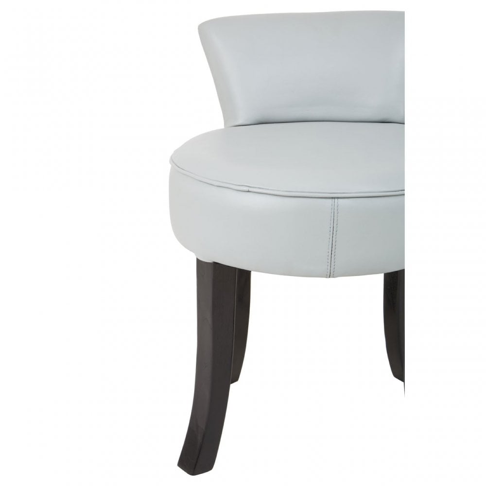Kourtnai Grey Rounded Chair Grey