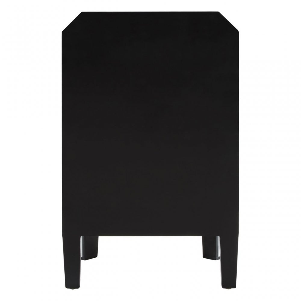 Tiffany 3 Drawer Mirrored Chest Silver