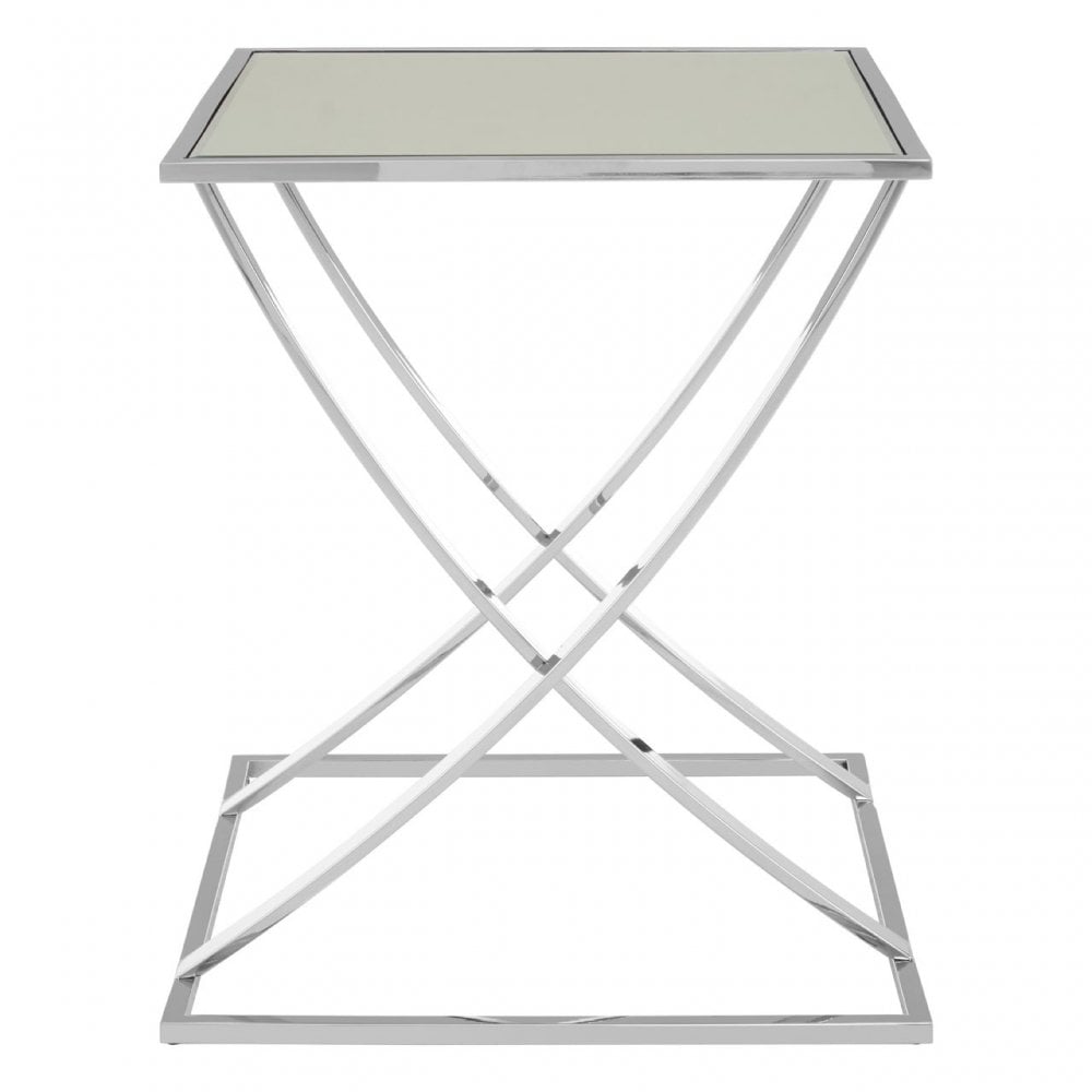 Reena Silver Side Table
