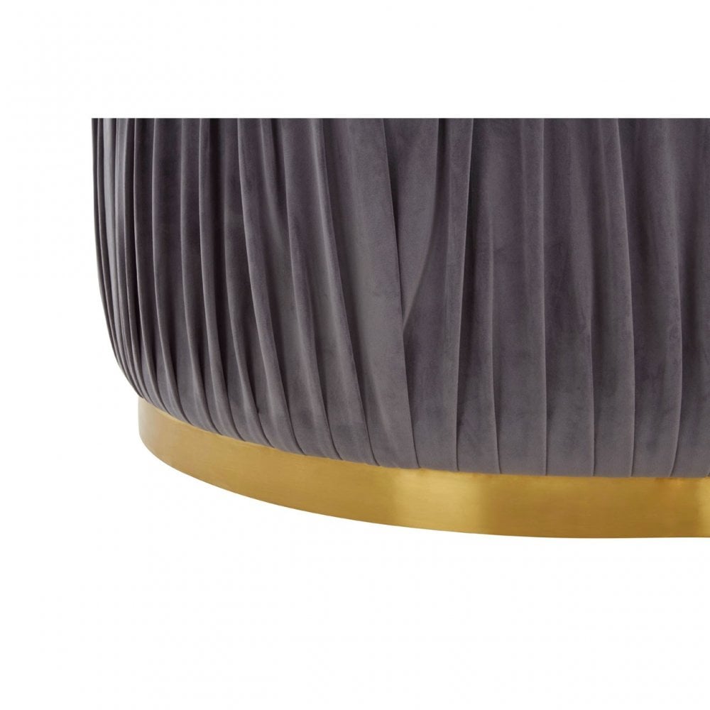 Shea Grey Footstool Grey