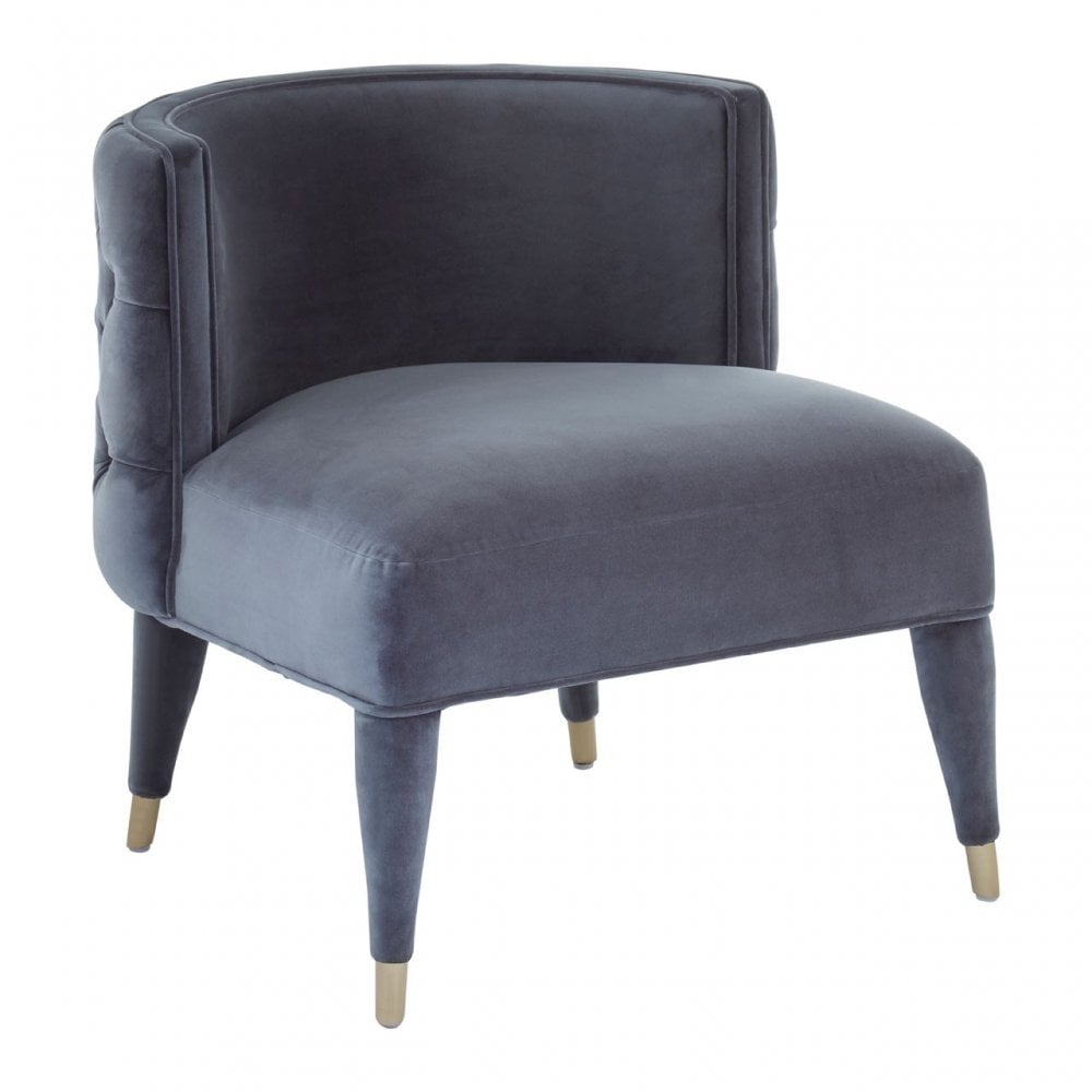 Ximi Grey Feature Chair Natural