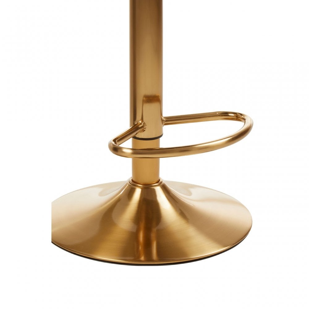 Baina White Seat Bar Stool White