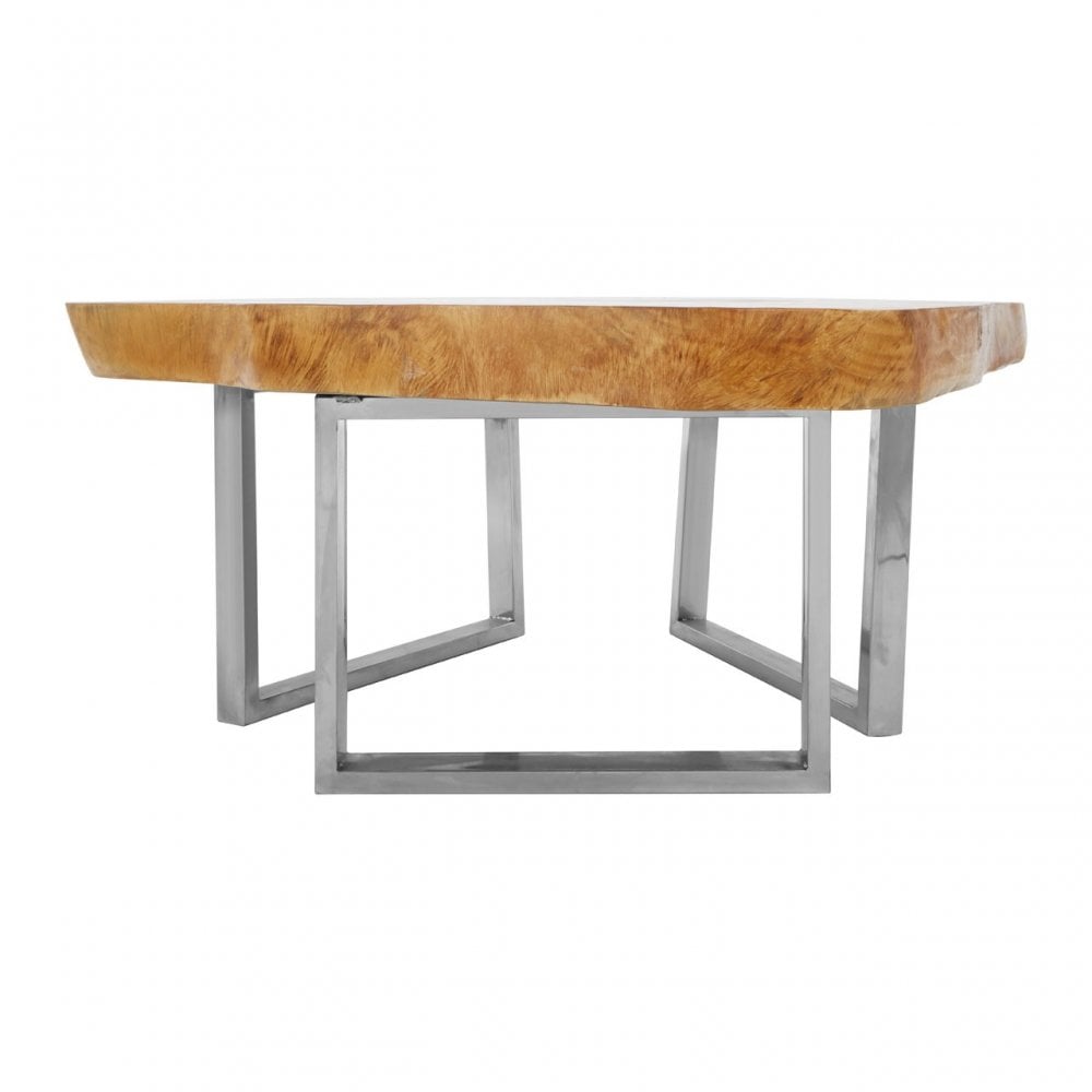 Surak Teak Wood Coffee Table Natural