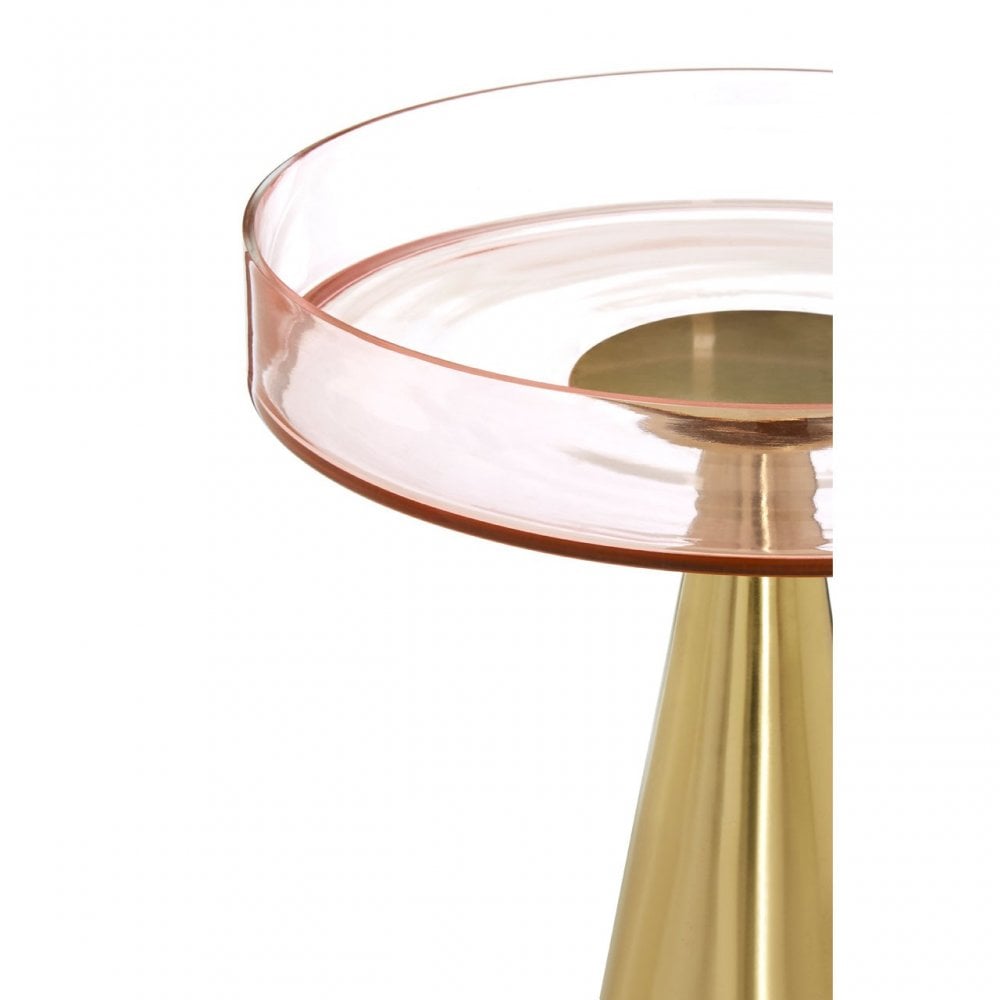 Martini Large Side Table Gold