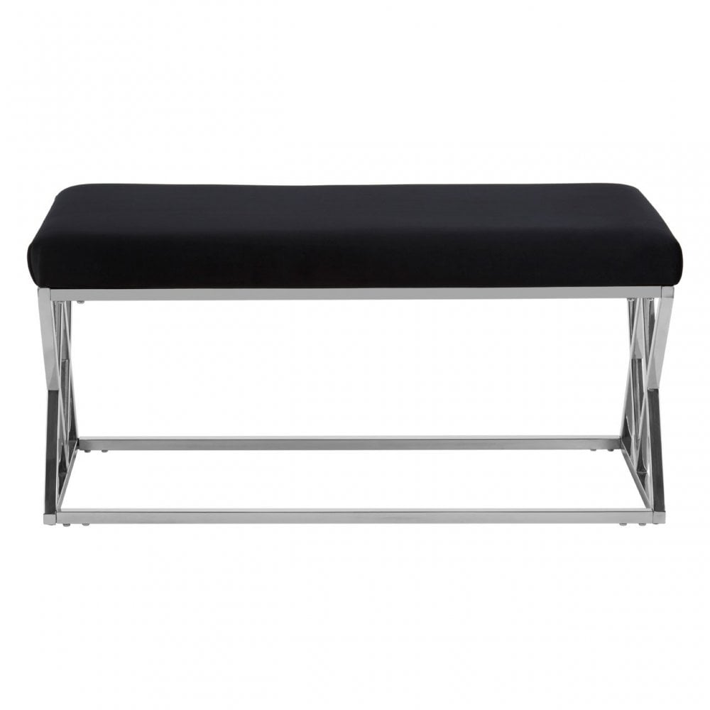 Matayo Black Seat Bench Black