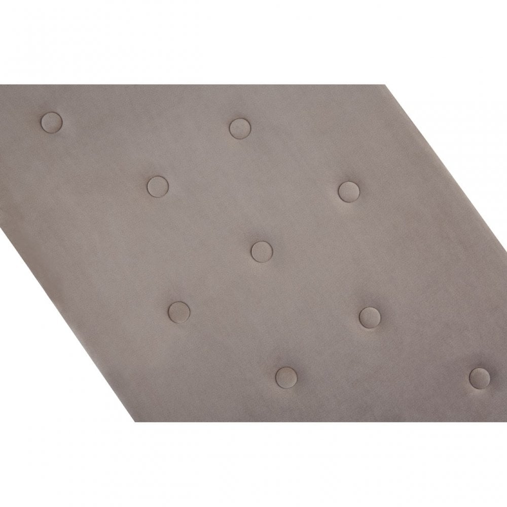 Matayo Mink Tufted Bench Brown