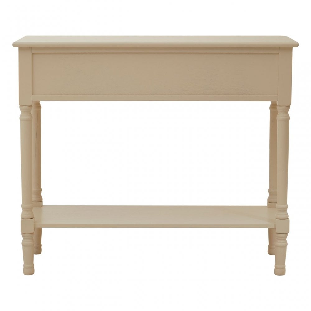 Legacy 2 Drawers Pearl White Console Table White
