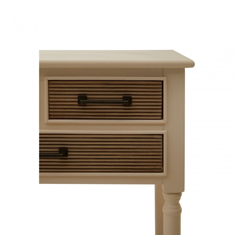Legacy 3 Drawers Pearl White Console Table White
