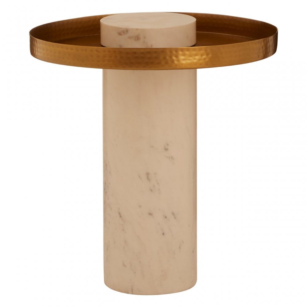Sika Side Table White