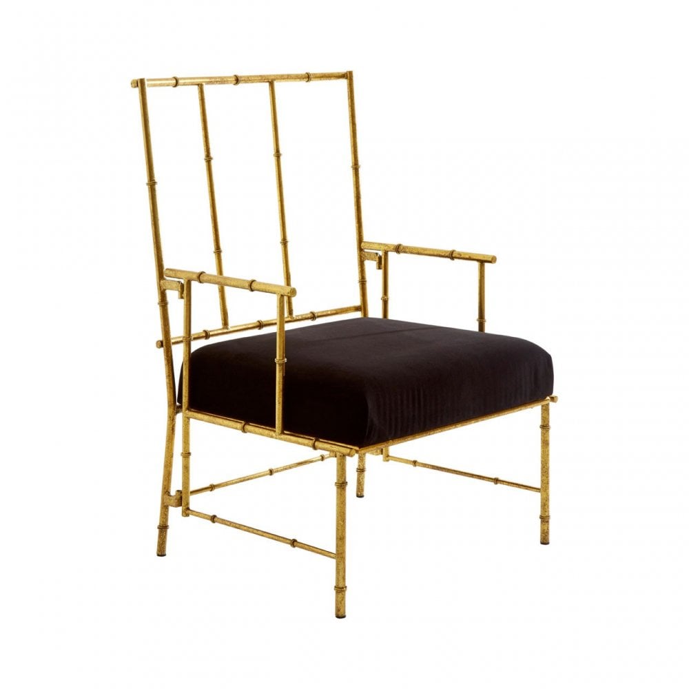 Monroe Accent Chair Gold