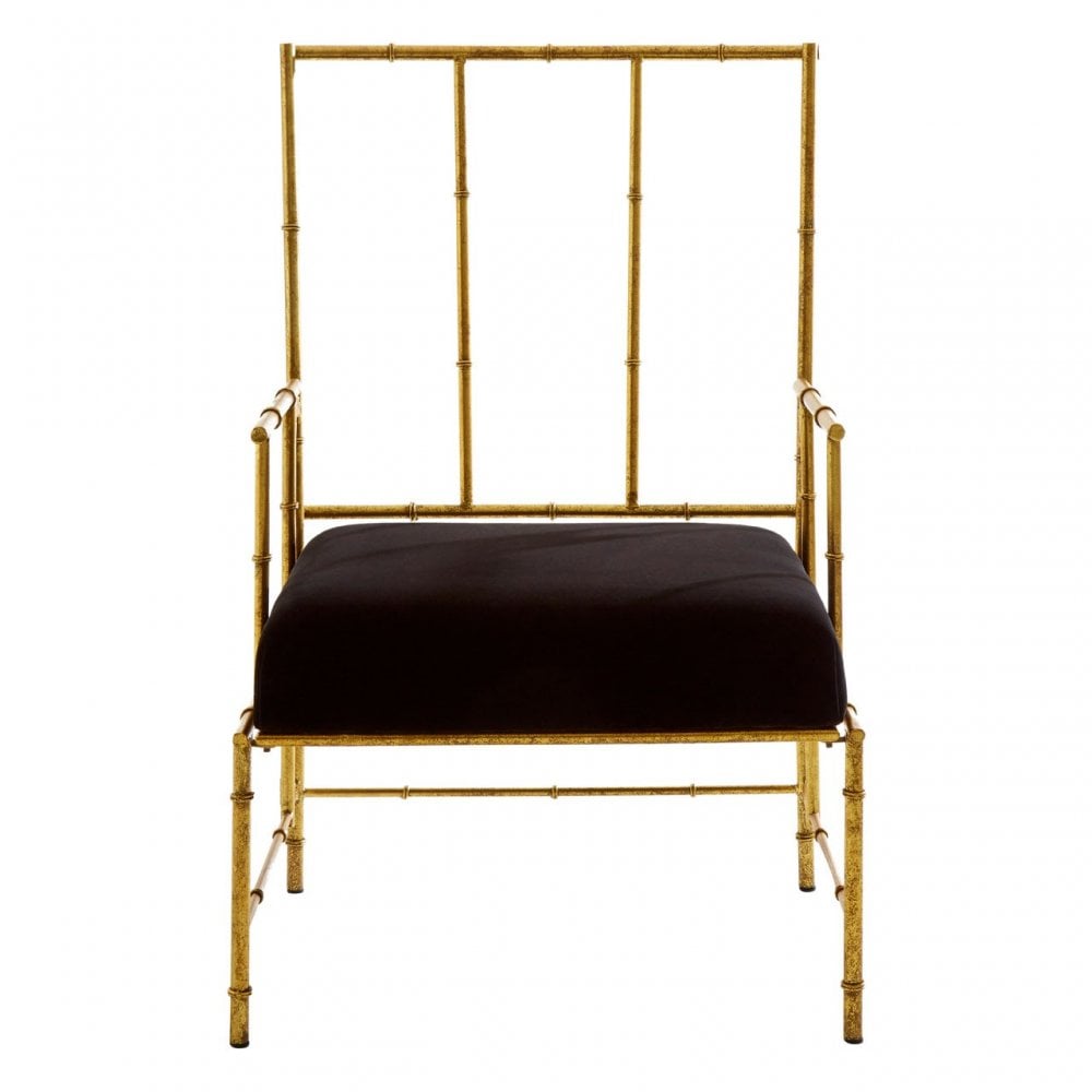 Monroe Accent Chair Gold
