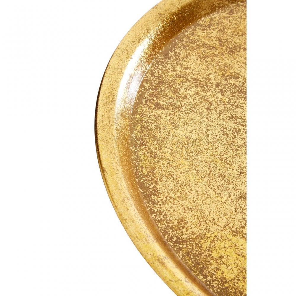 Monroe Small Accent Table Gold