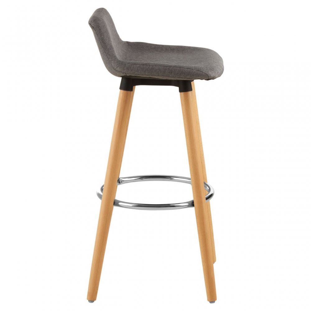 Stockholm Grey Bar Stool Grey