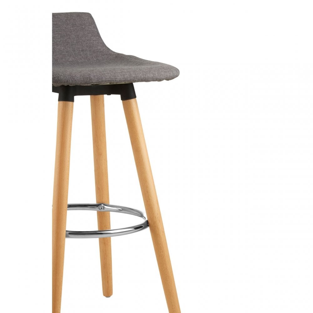 Stockholm Grey Bar Stool Grey