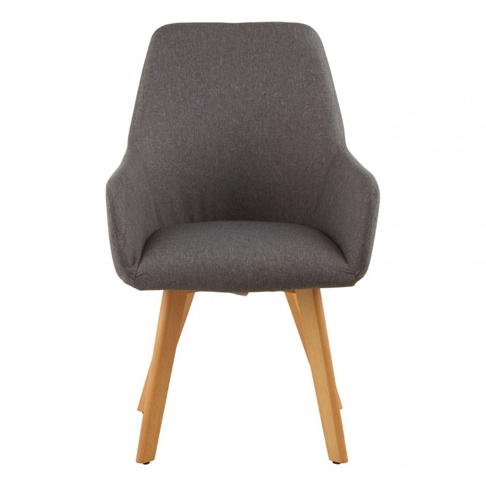 Jersey Grey Leisure Chair Grey