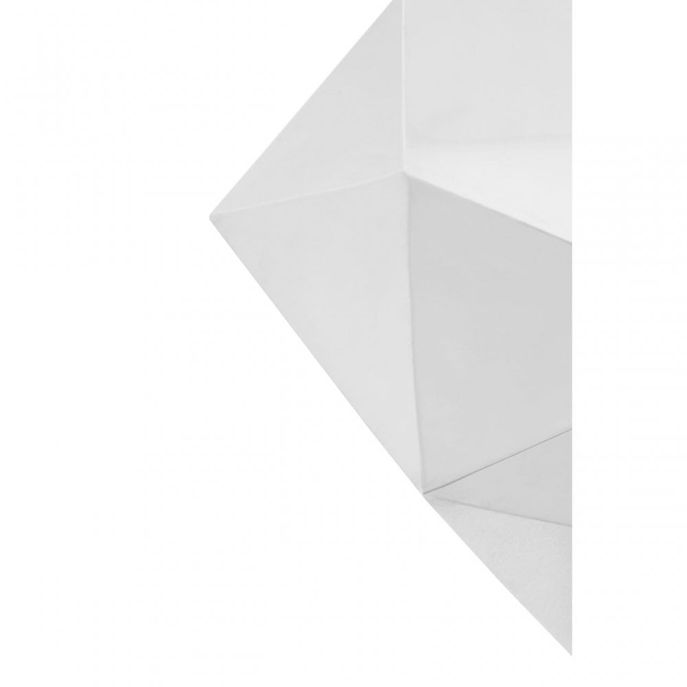 Matayo Diamond Cut Coffee Table Silver