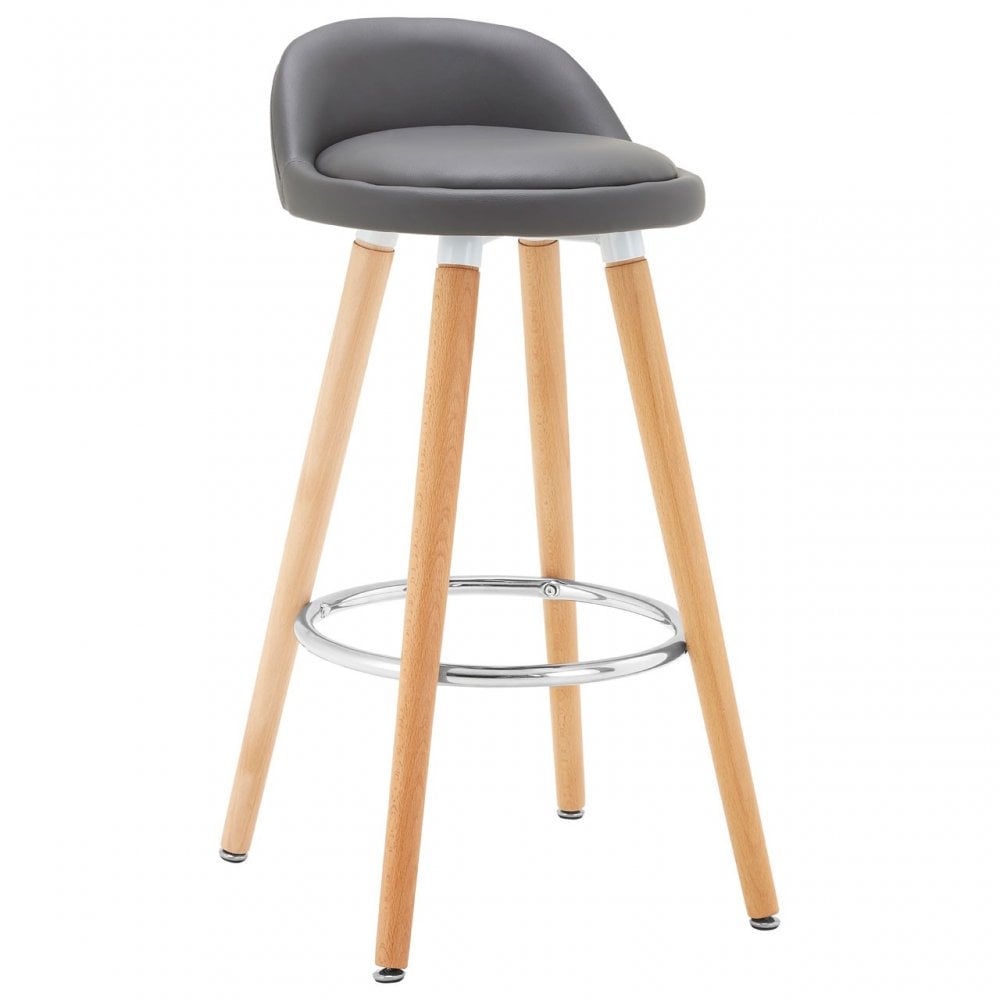 Normann Grey Bar Stool Grey