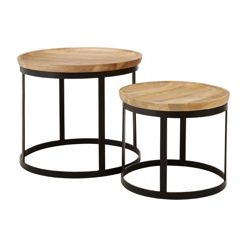 Wulah Nesting Tables Natural