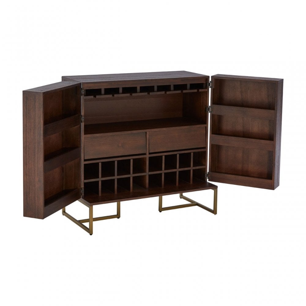 Brando Drinks Cabinet Brown