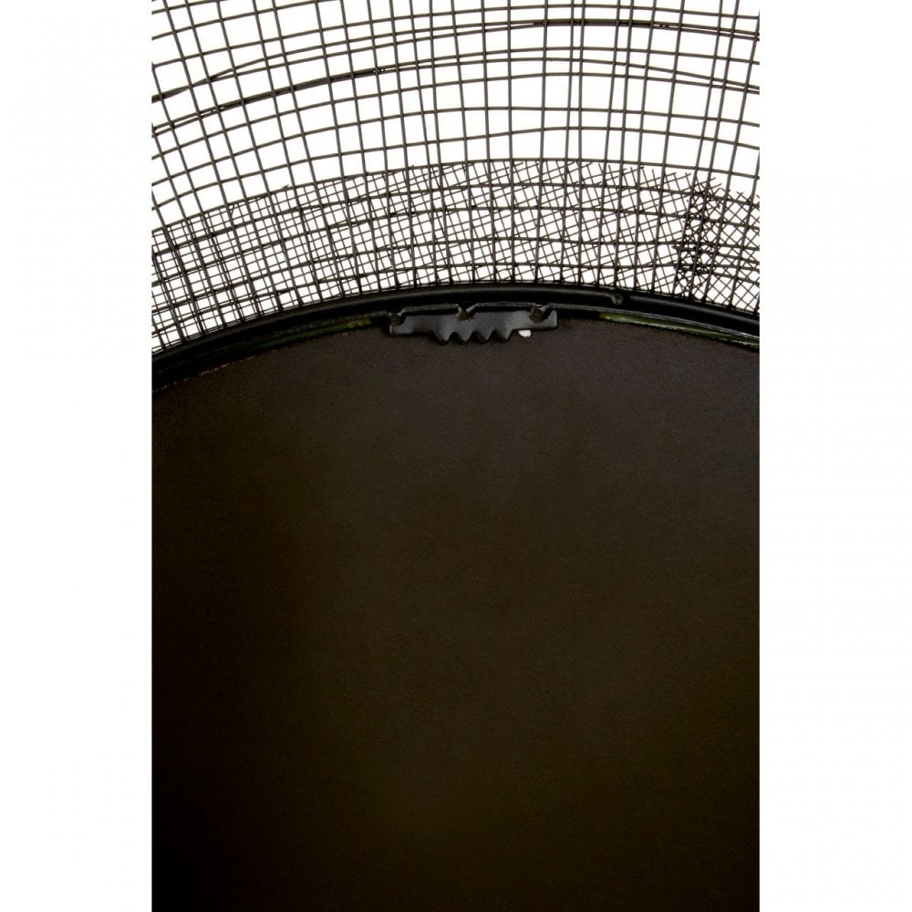 Duchess Circular Wall Mirror Black