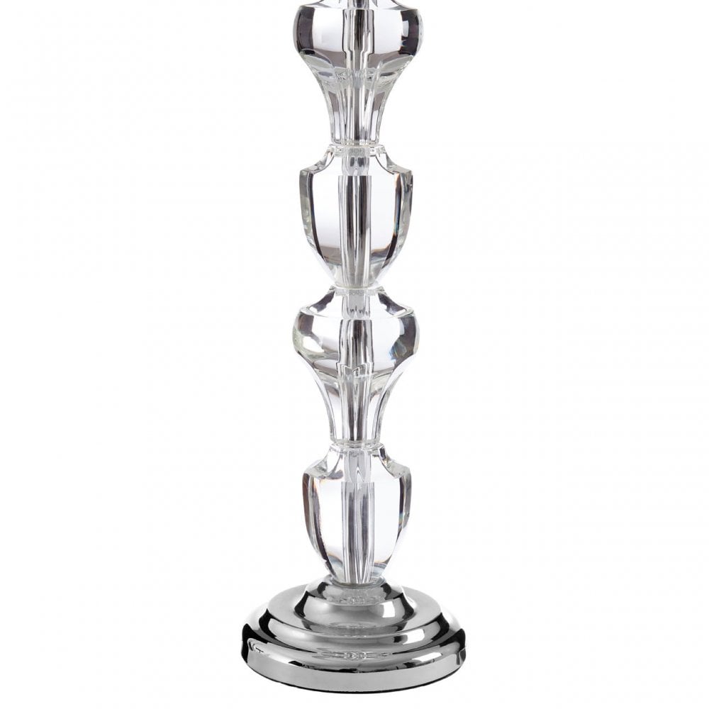 Carine Table Lamp Silver