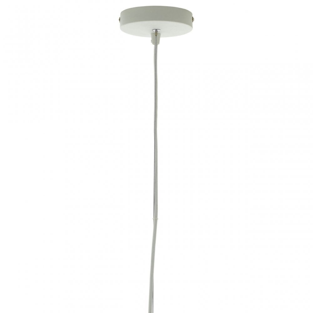 Geoi Small White Pendant Light White