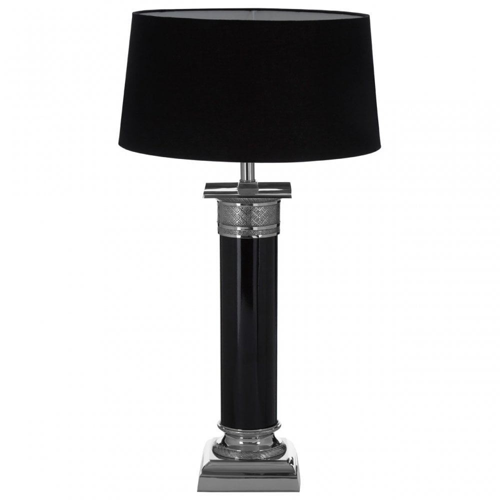 Camron Table Lamp Black