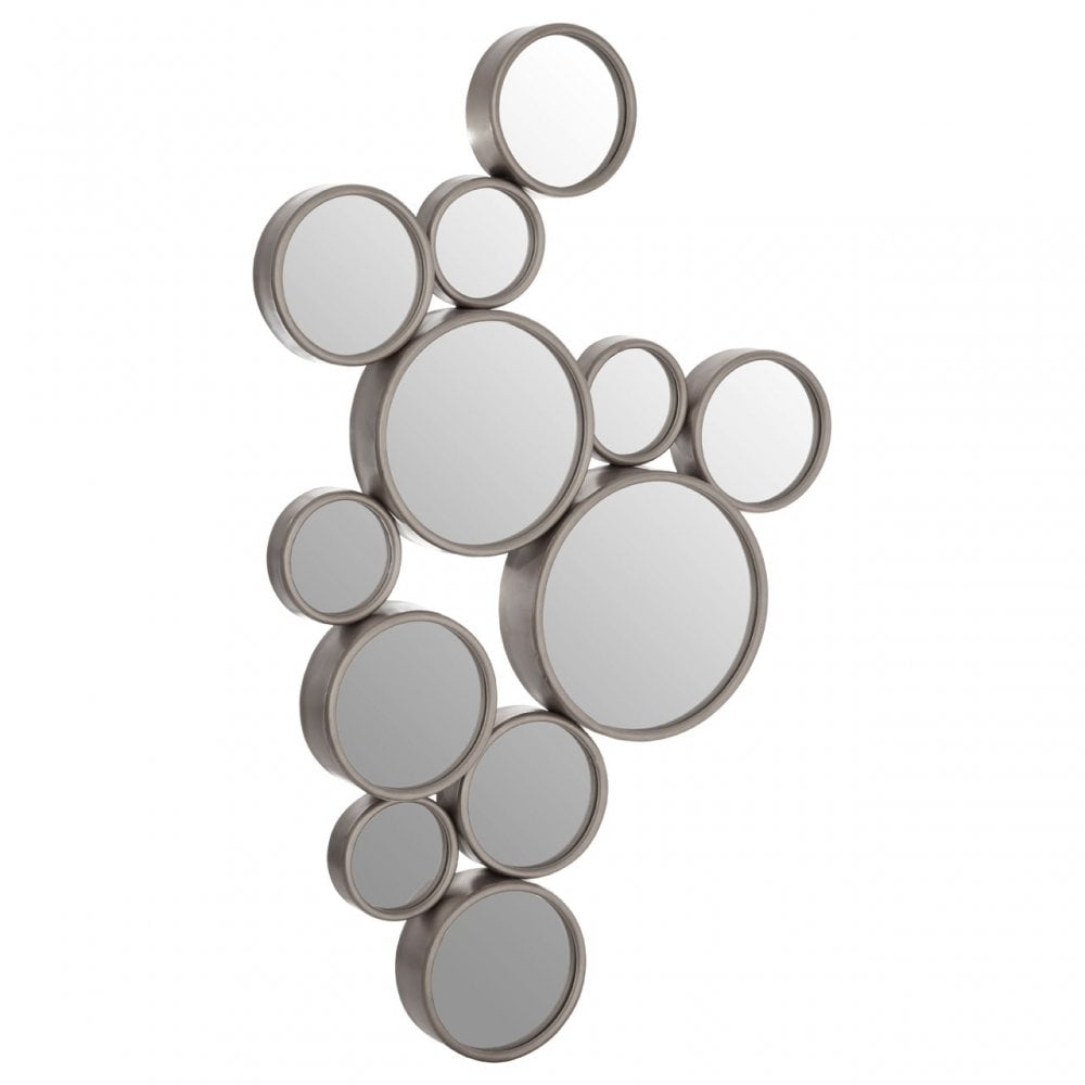Persephone Small Wall Mirror Silver