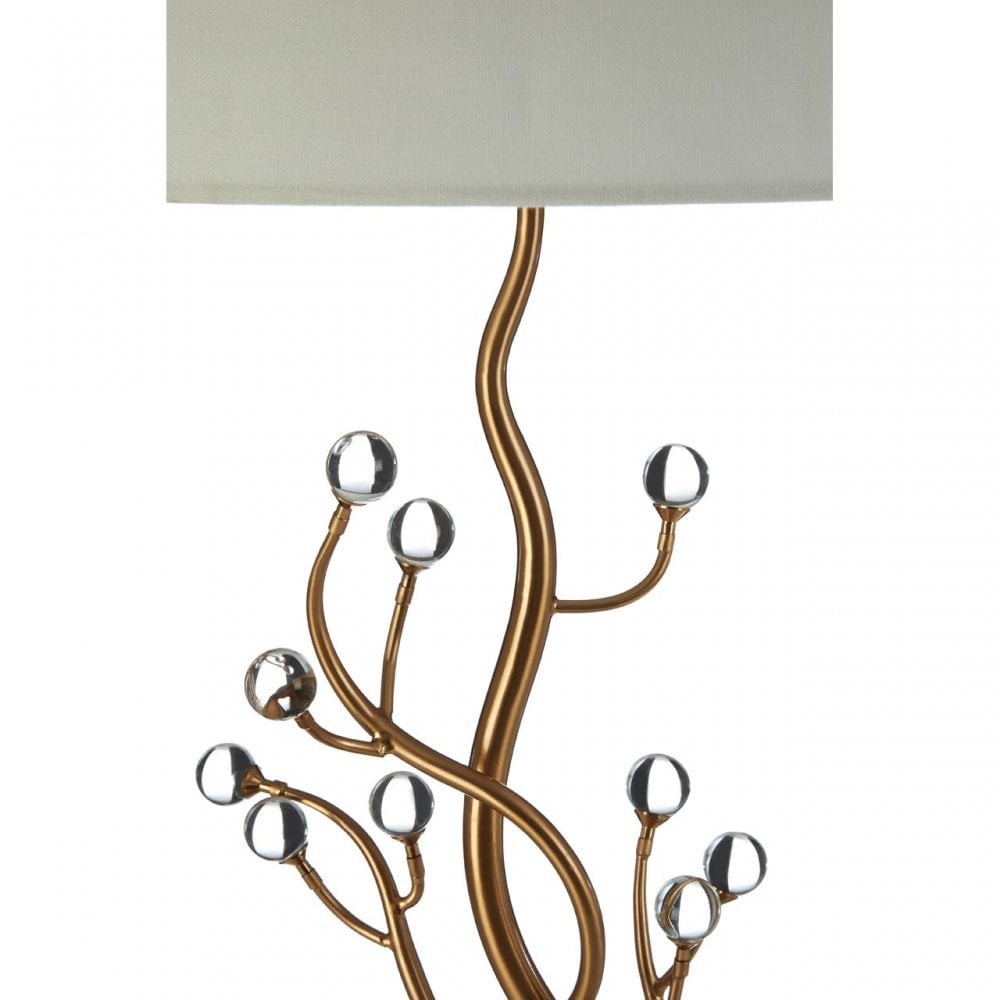 Zeva Table Lamp with EU Plug Gold