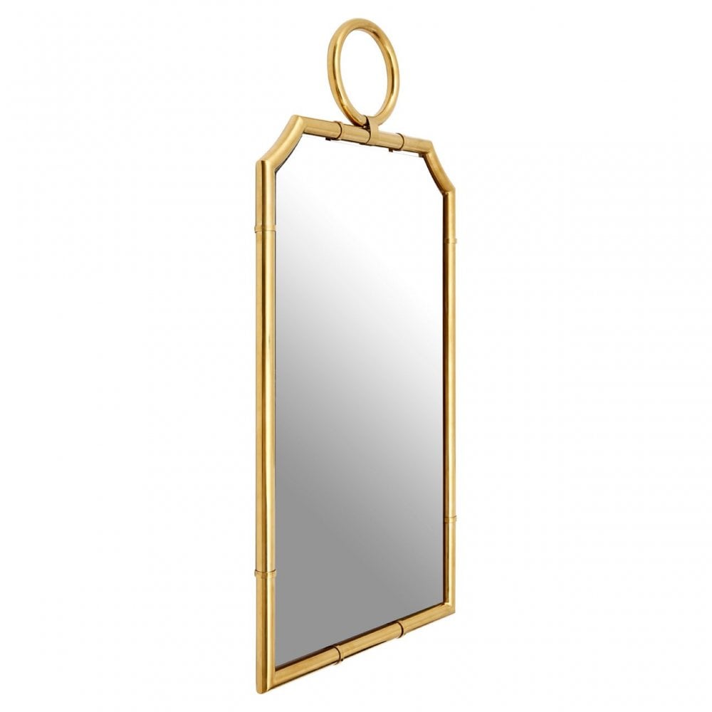 Meissa Pendant Wall Mirror Gold