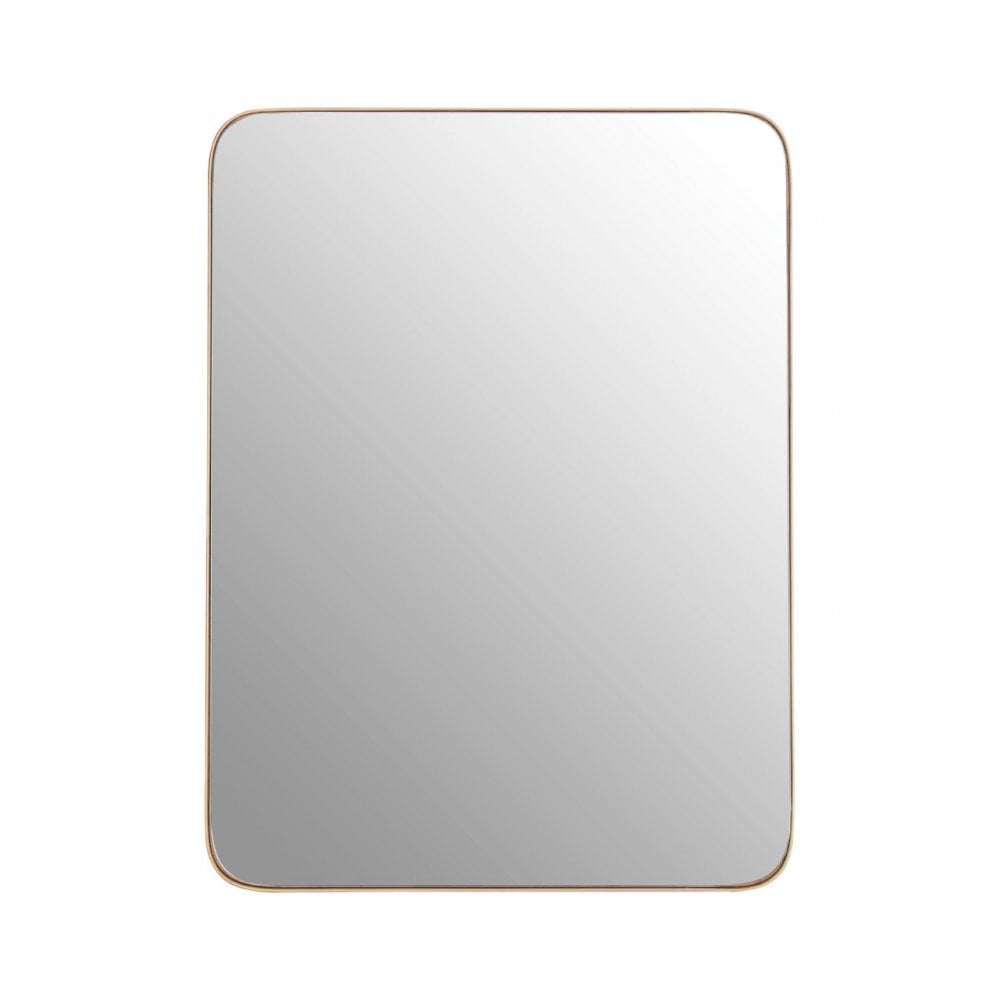 Gold Effect Frame Wall Mirror Gold