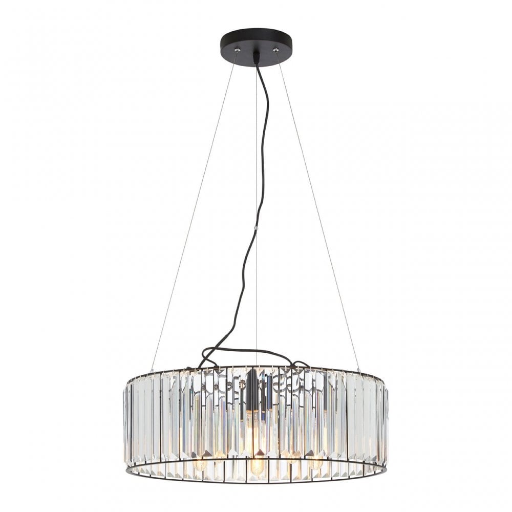 Amino 5 Bulb Pendant Light Clear