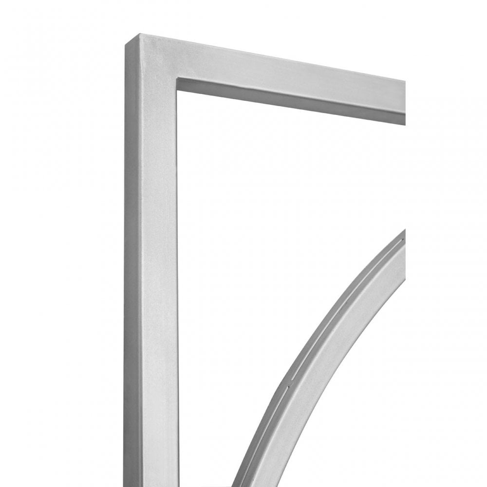 Jair Square Wall Mirror Silver