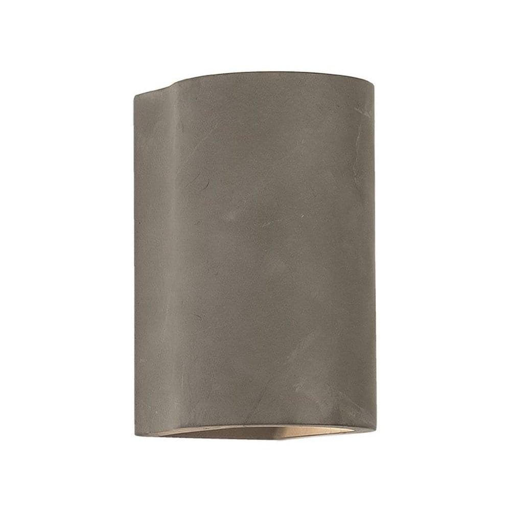 Modern Concrete LED Wall Light - Dunbar 160