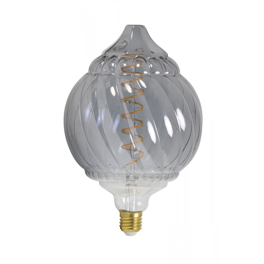 Vintage Baroque LED Globe Lamp 4W Smoke Gray Dimmable E27
