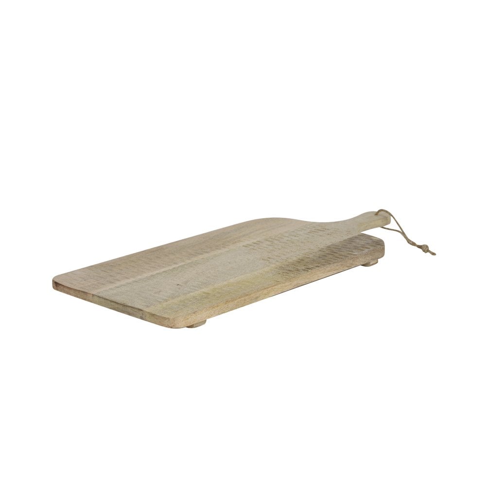 Natural Mango Wood Rectangular Chopping Board 25x2x60cm