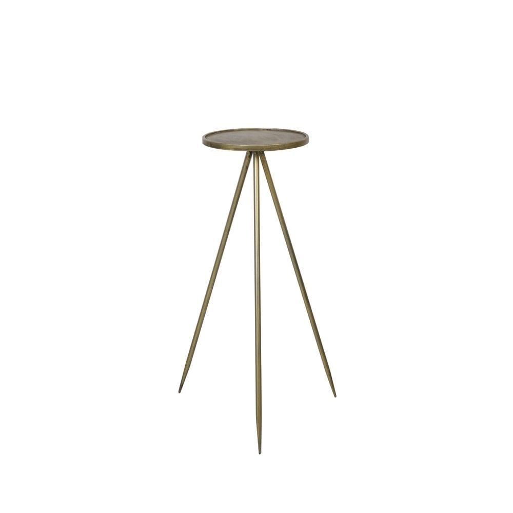 Gold Envira Round Pedestal 35x98.5cm