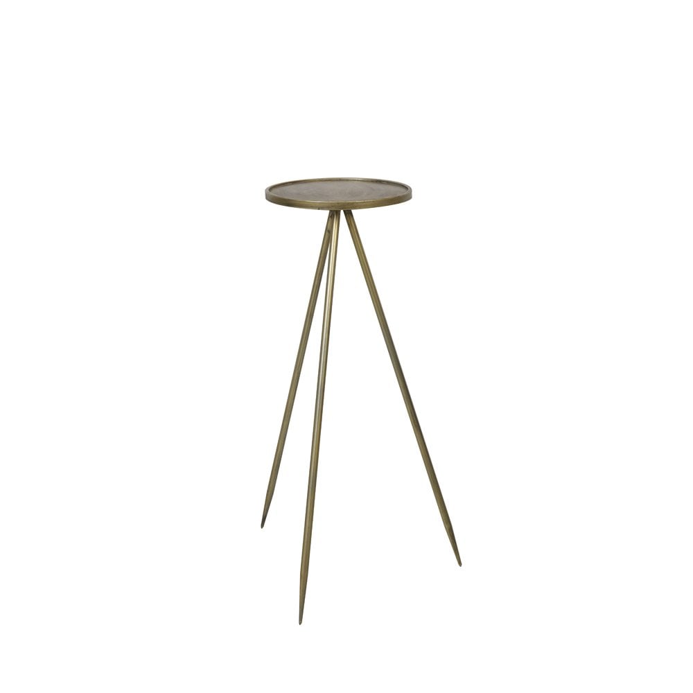 Gold Envira Round Pedestal 35x98.5cm