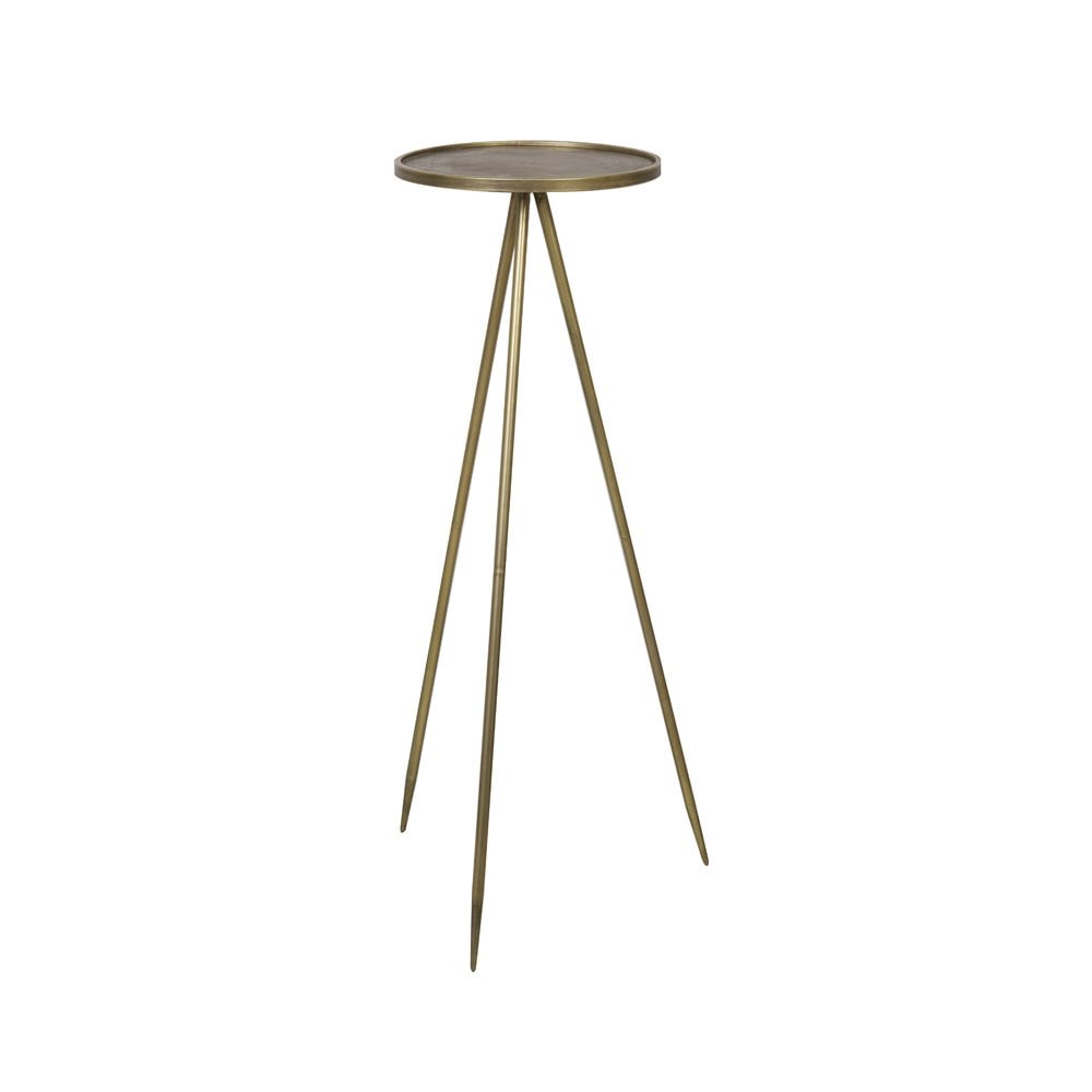 Envira Antique Gold Round Metal Table 39.5x119.5cm