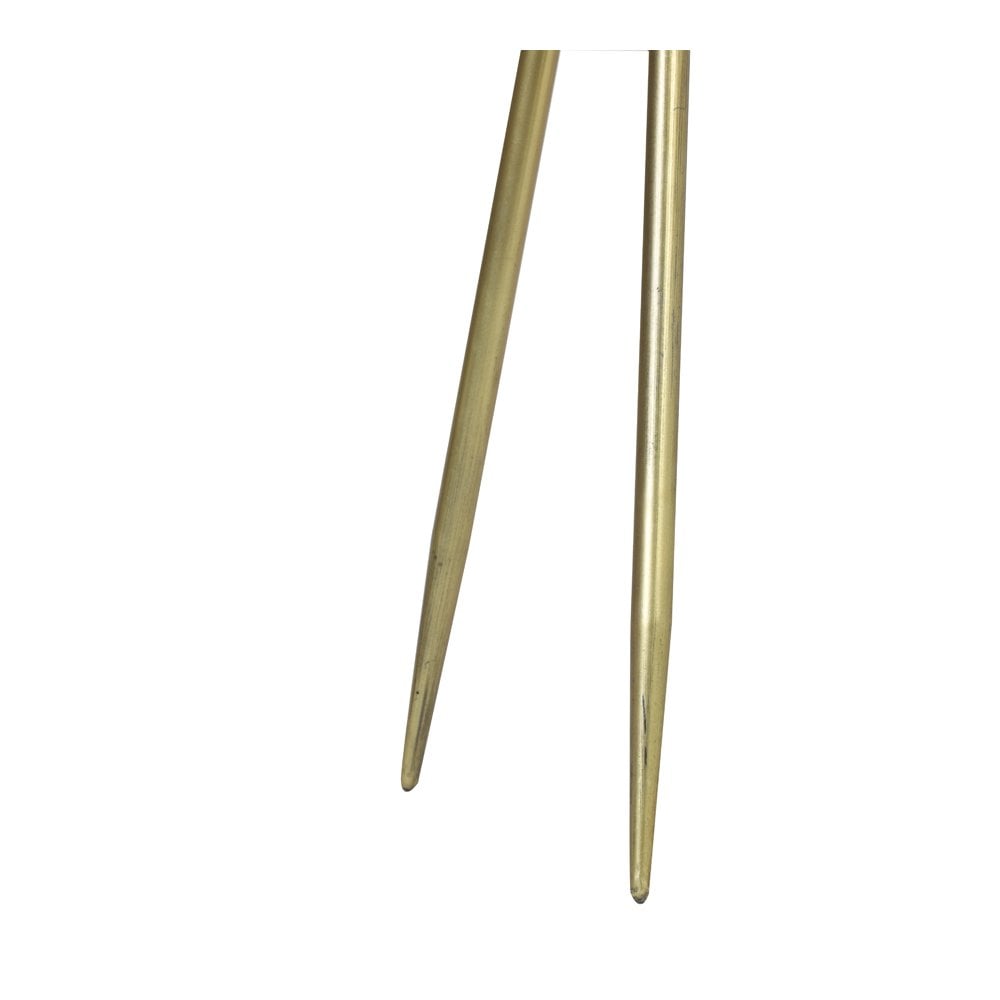 Envira Antique Gold Round Metal Table 39.5x119.5cm