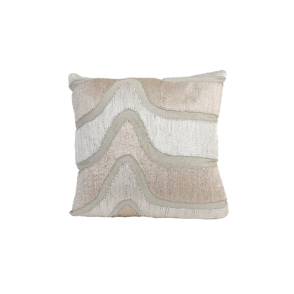 Golden Brown Balodi Decorative Square Pillow 45x45cm