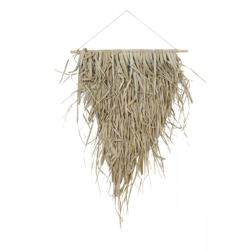 Rustic Palm Leaf Wall Decor - Katiola Collection (65x75cm)