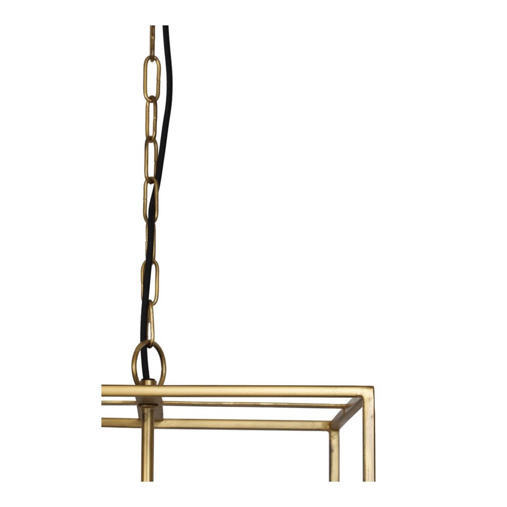 Antique Gold Dalisia 4-Light Pendant Lamp 69x64x56cm