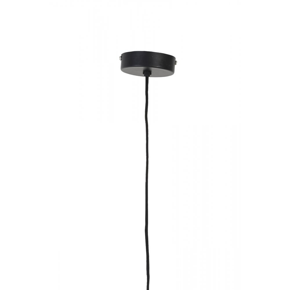 Contemporary Black Lilou Pendant Lamp, 16x17cm