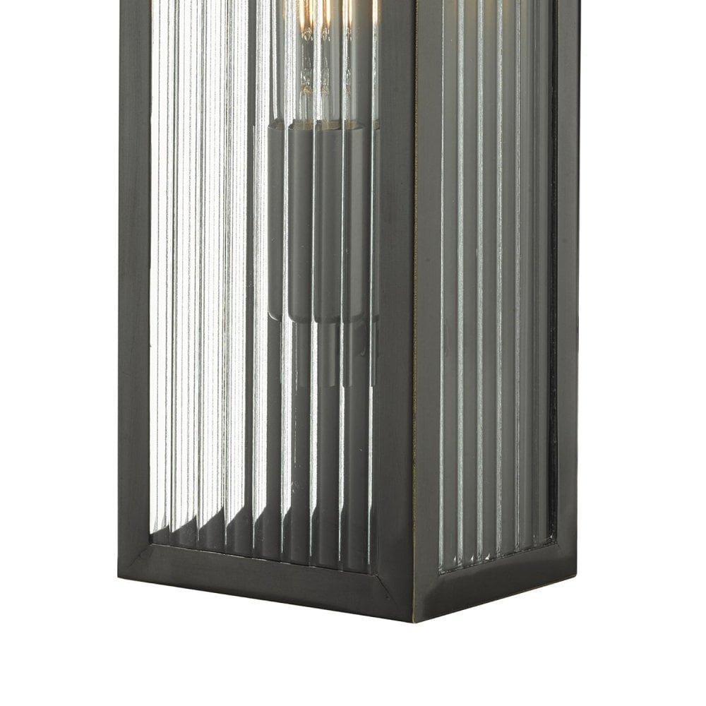 Keegan Outdoor Wall Light Rubbed Bronze IP44 Large