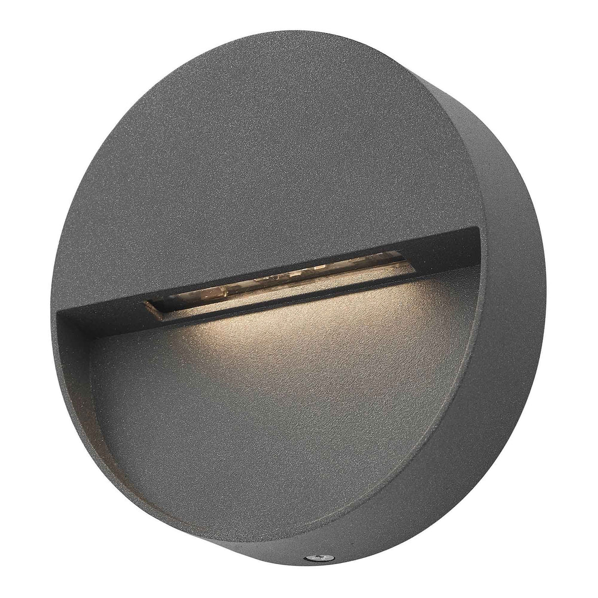 Ugo Outdoor Wall Light Round Eyelid Anthracite IP65 LED