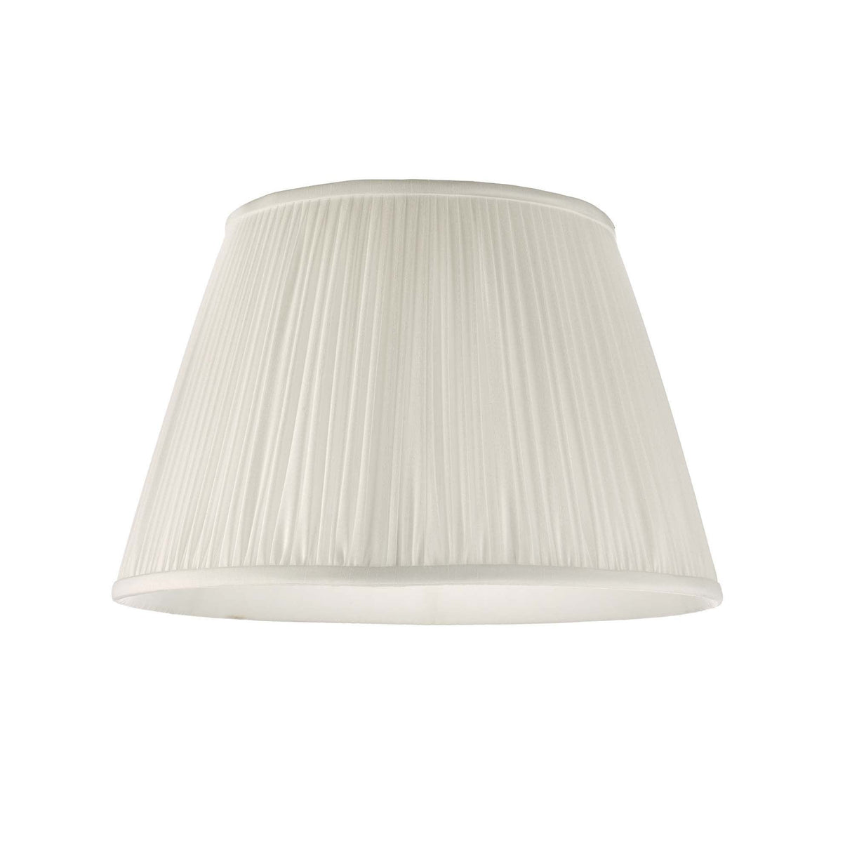 Ulyana Ivory Faux Silk Pleated Shade 40cm