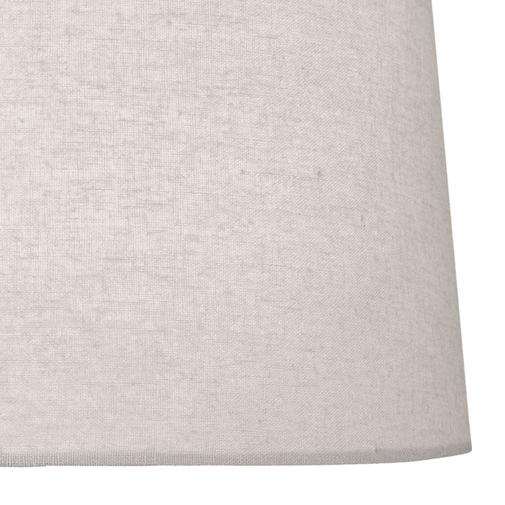 Griffith Grey Linen Tapered Drum Shade 30cm